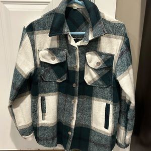 SOLD! Plaid Shacket